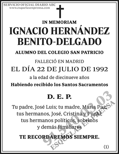 Ignacio Hernández Benito-Delgado
